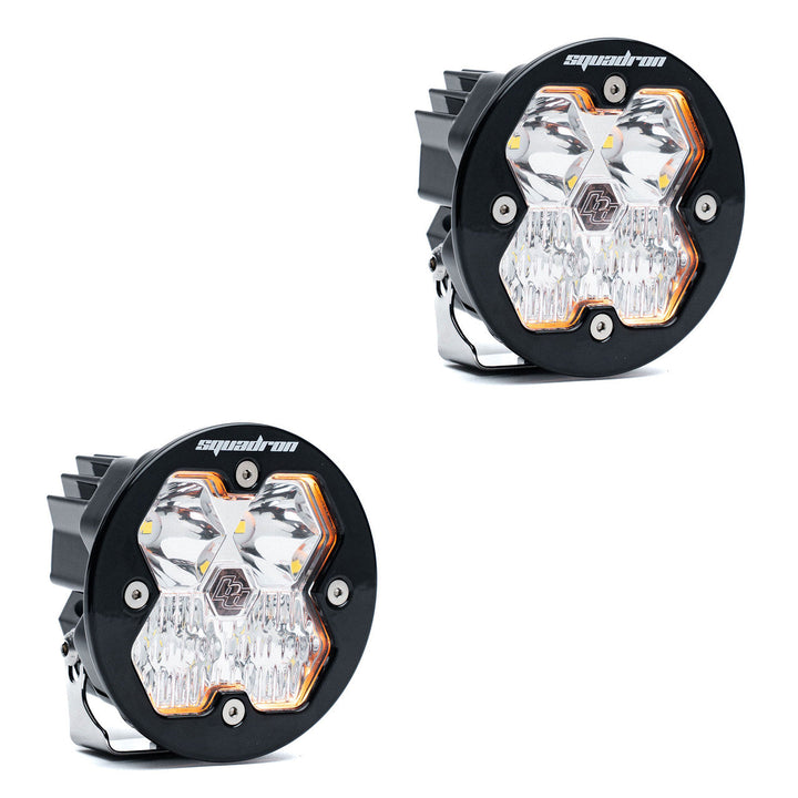 Squadron-R 2.0 Sport Black LED Auxiliary Light Pod Pair - Universal