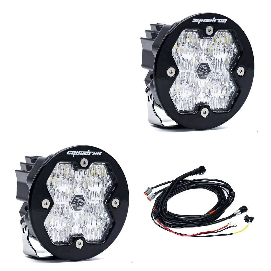 Squadron-R 2.0 Sport Black LED Auxiliary Light Pod Pair - Universal