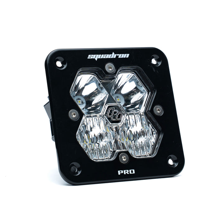 Squadron 2.0 Pro Black Flush Mount LED Auxiliary Light Pod