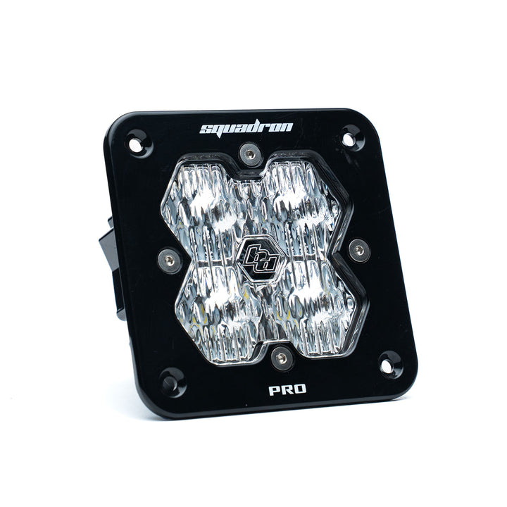 Squadron 2.0 Pro Black Flush Mount LED Auxiliary Light Pod