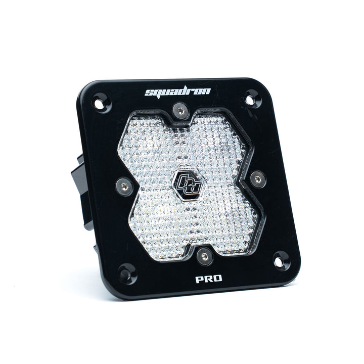 Squadron 2.0 Pro Black Flush Mount LED Auxiliary Light Pod