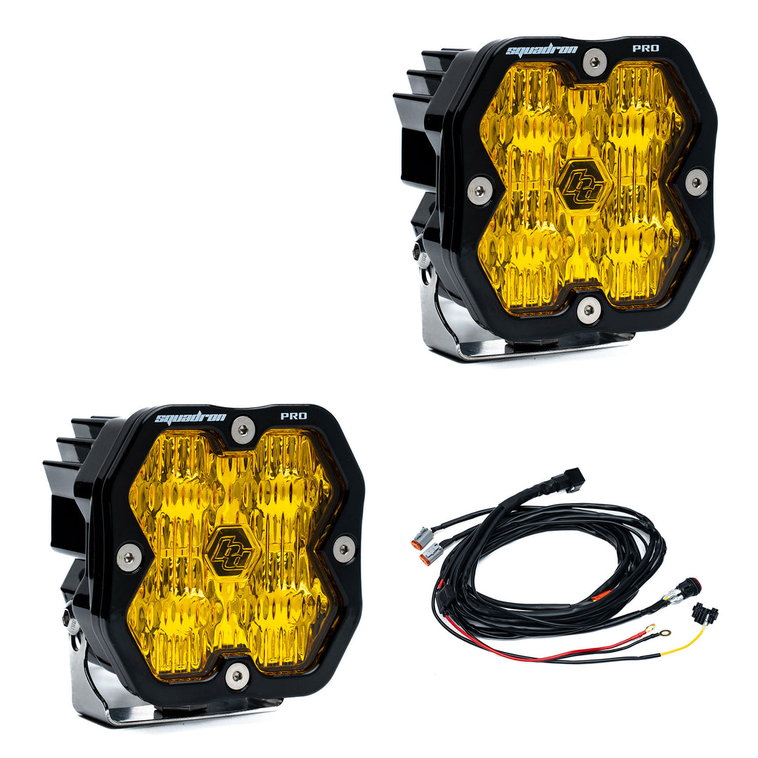 Squadron 2.0 Pro Black LED Auxiliary Light Pod Pair