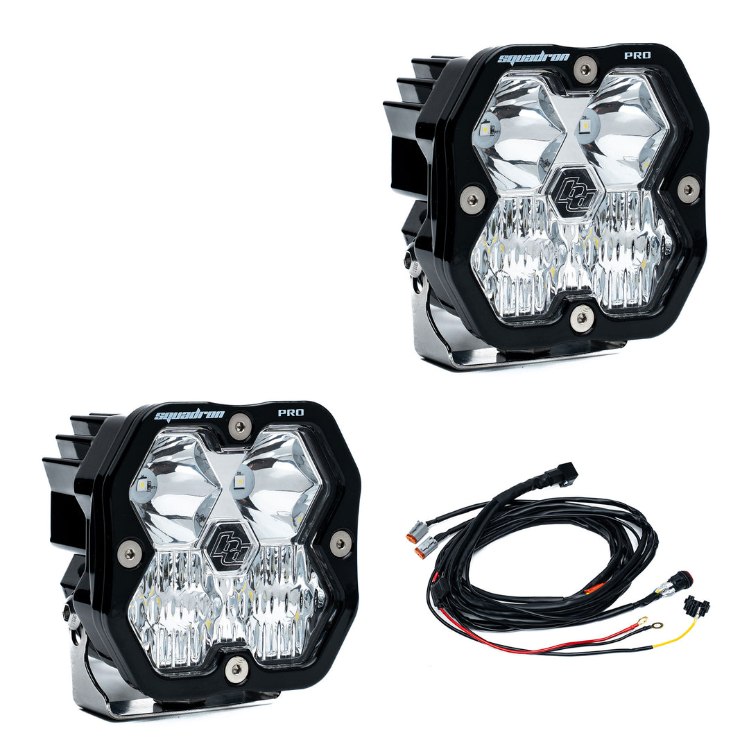 Squadron 2.0 Pro Black LED Auxiliary Light Pod Pair