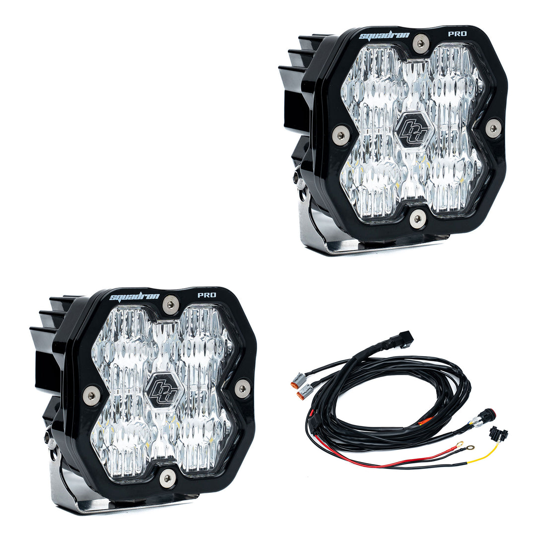Squadron 2.0 Pro Black LED Auxiliary Light Pod Pair