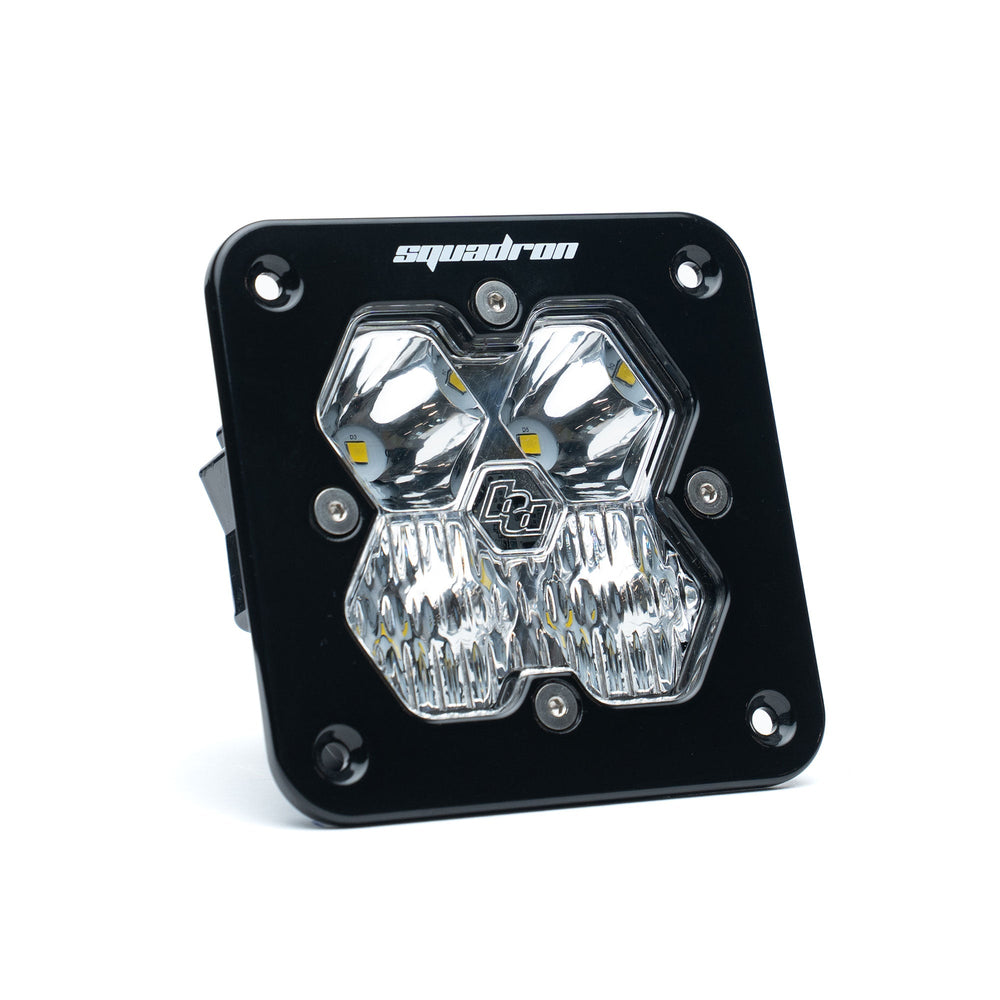 Squadron 2.0 Sport Black Flush Mount LED Auxiliary Light Pod - Universal