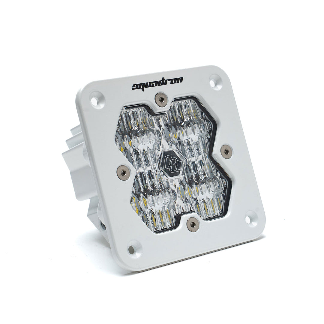 Squadron 2.0 Sport White Flush Mount LED Auxiliary Light Pod - Universal