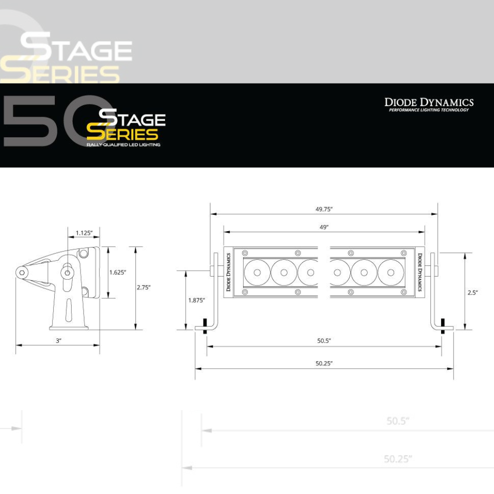 Stage Series 50" LED Light Bar
