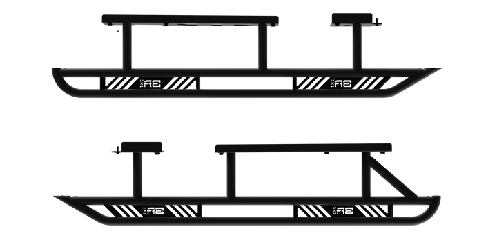Revo Step Sliders Fits 2024+ Toyota Tacoma Double Cab Short Bed/Access Cab Long Bed