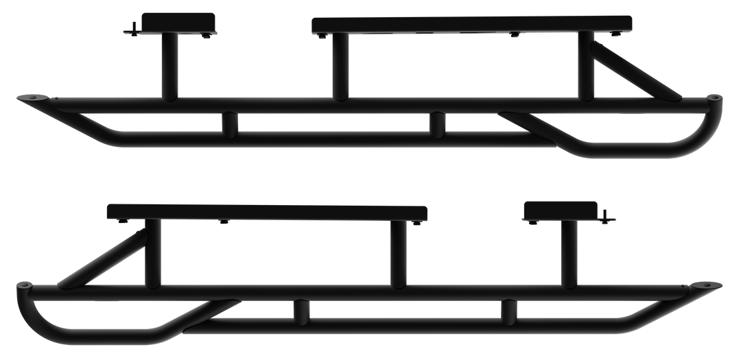 Revo Rock Sliders Fits 2024+ Toyota Tacoma Double Cab Short Bed/Access Cab Long Bed