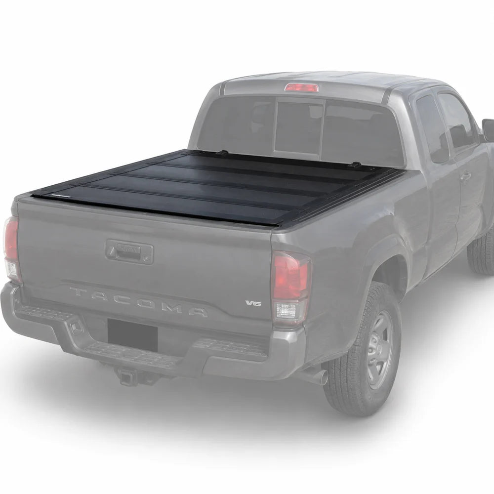 QuadAxis Pro Series Quad-Fold Flip Up Tonneau Cover for 2016-2023 Toyota Tacoma