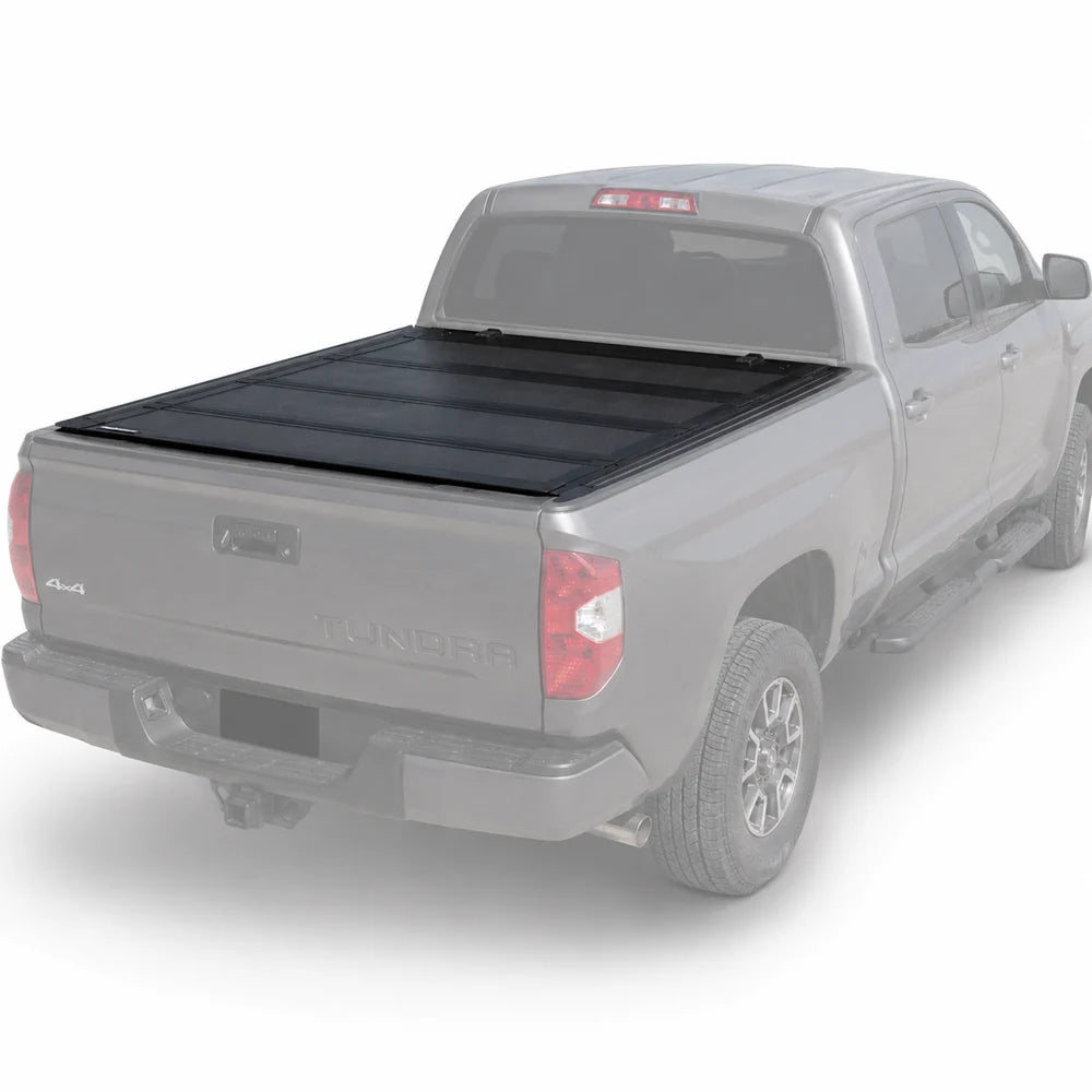 QuadAxis Pro Series Quad-Fold Flip Up Tonneau Cover for 2007-2021 Toyota Tundra