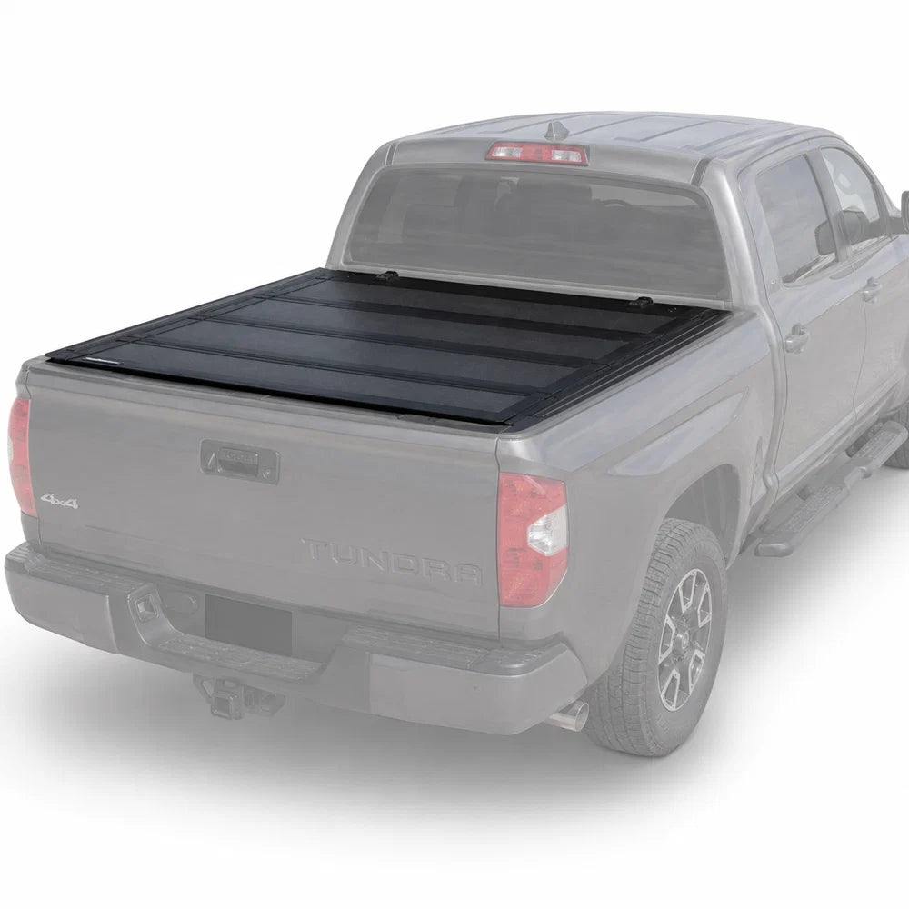 QuadAxis Pro Series Quad-Fold Flip Up Tonneau Cover for 2007-2021 Toyota Tundra