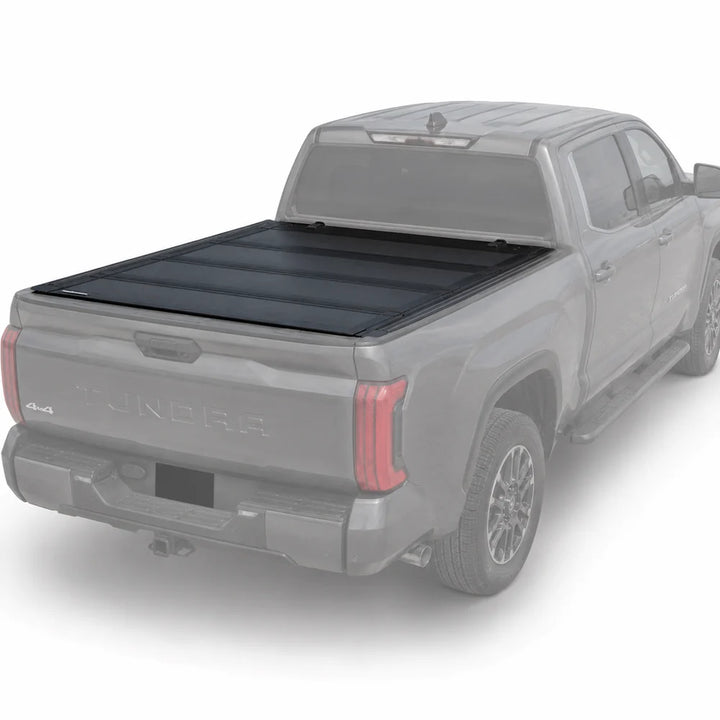 QuadAxis Pro Series Quad-Fold Flip Up Tonneau Cover for 2022+ Toyota Tundra - 5'7" Bed