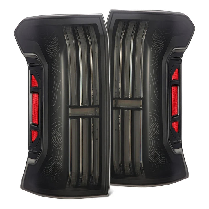 TOPO-ETCH NOVA-Series Prismatic LED Tail Lights for 2024+ Toyota Tacoma