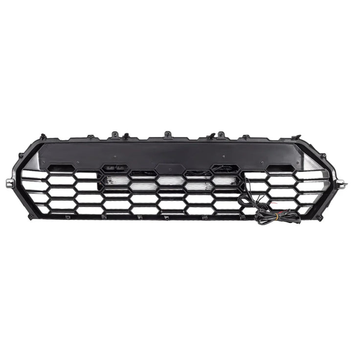 TRD PRO Style Front Grille w/ LED Off-Road Lights, Amber Lights and DIY Letters fits 2024+ Toyota Tacoma