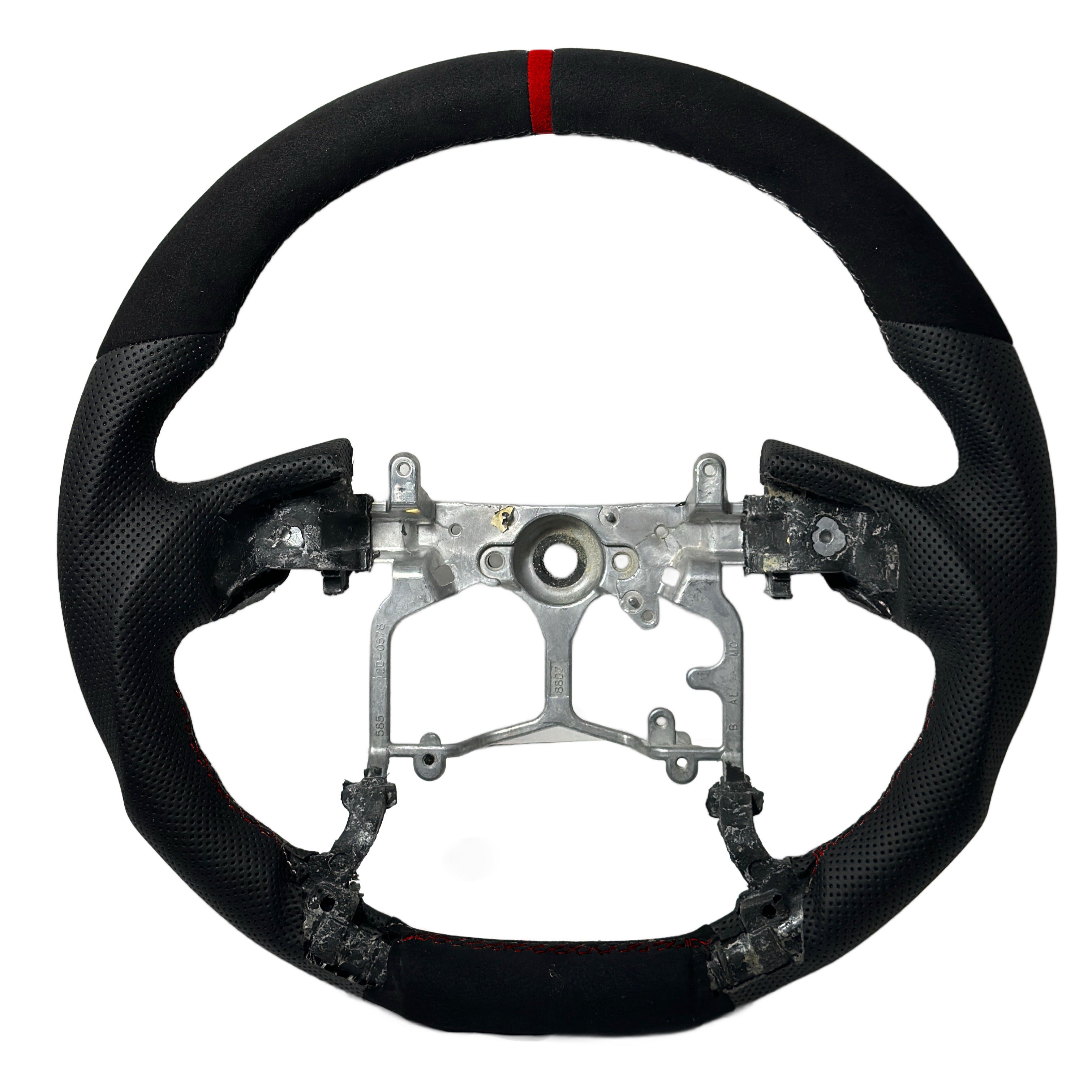 新品タンドラ14～21年タコマ16〜23カーボンステアリングハンドルtundra Premium Suede with Leather Steering Wheel Fits 2014-2021 Toyota