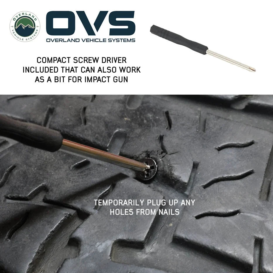 Tire Repair Screw Plug Kit