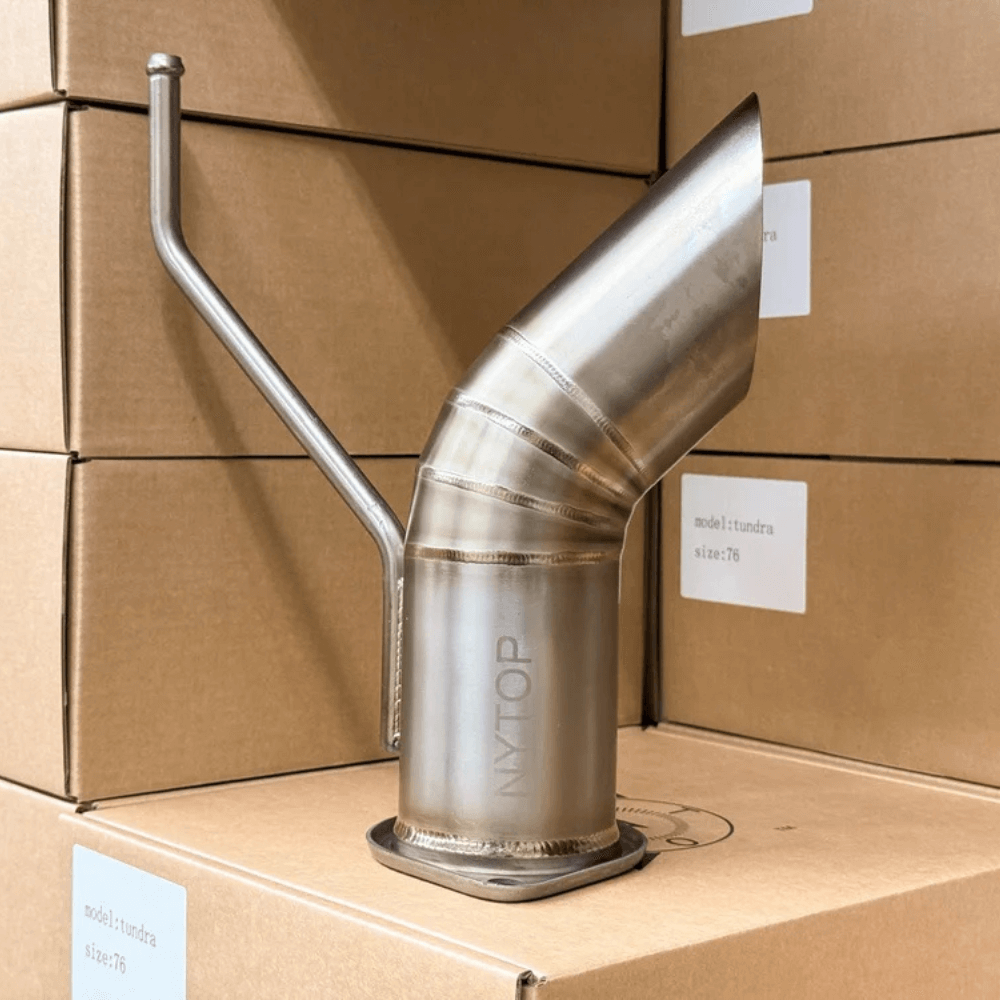 Titanium Axle Dump Exhaust Tip Fits 2022+ Toyota Tundra