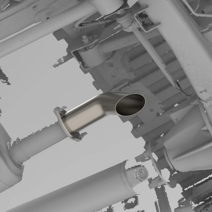 Titanium Axle Dump Exhaust Tip Fits 2023+ Toyota Sequoia