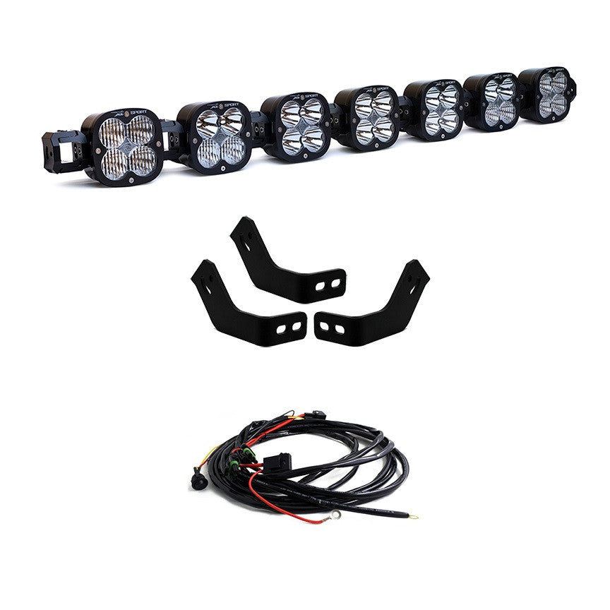 Toyota 7XL Linkable Roof Light Bar Kit For Prinsu Rack - Toyota 2010-24 4Runner; 2007-14 FJ Cruiser; 2005-23 Tacoma; 2007-21 Tundra