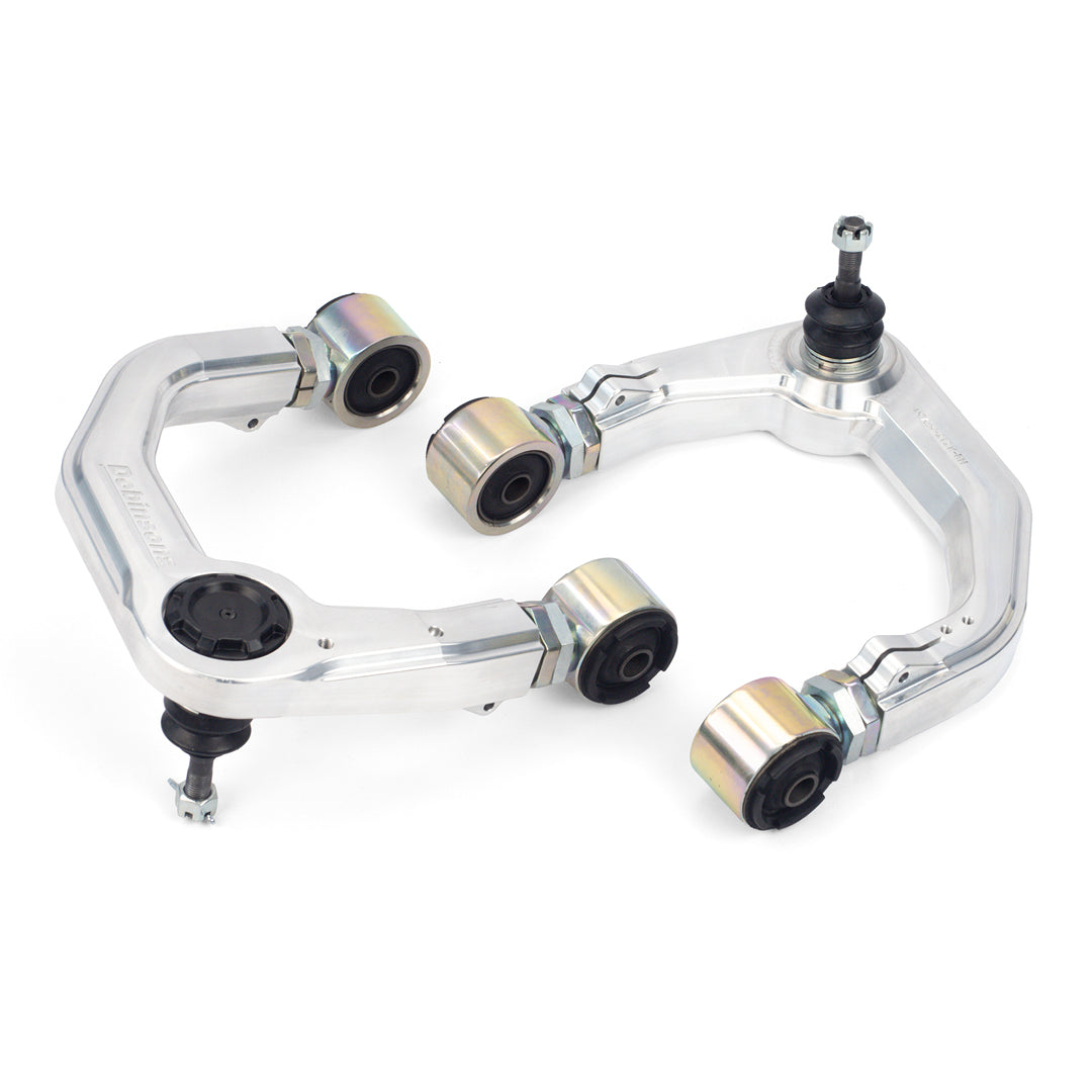 UCA Pair Billet Aluminum Series For Toyota 4th Gen Tacoma, 6th Gen 4runner, Land Cruiser 250 & 300 Series (With Balljoints Pressed)
