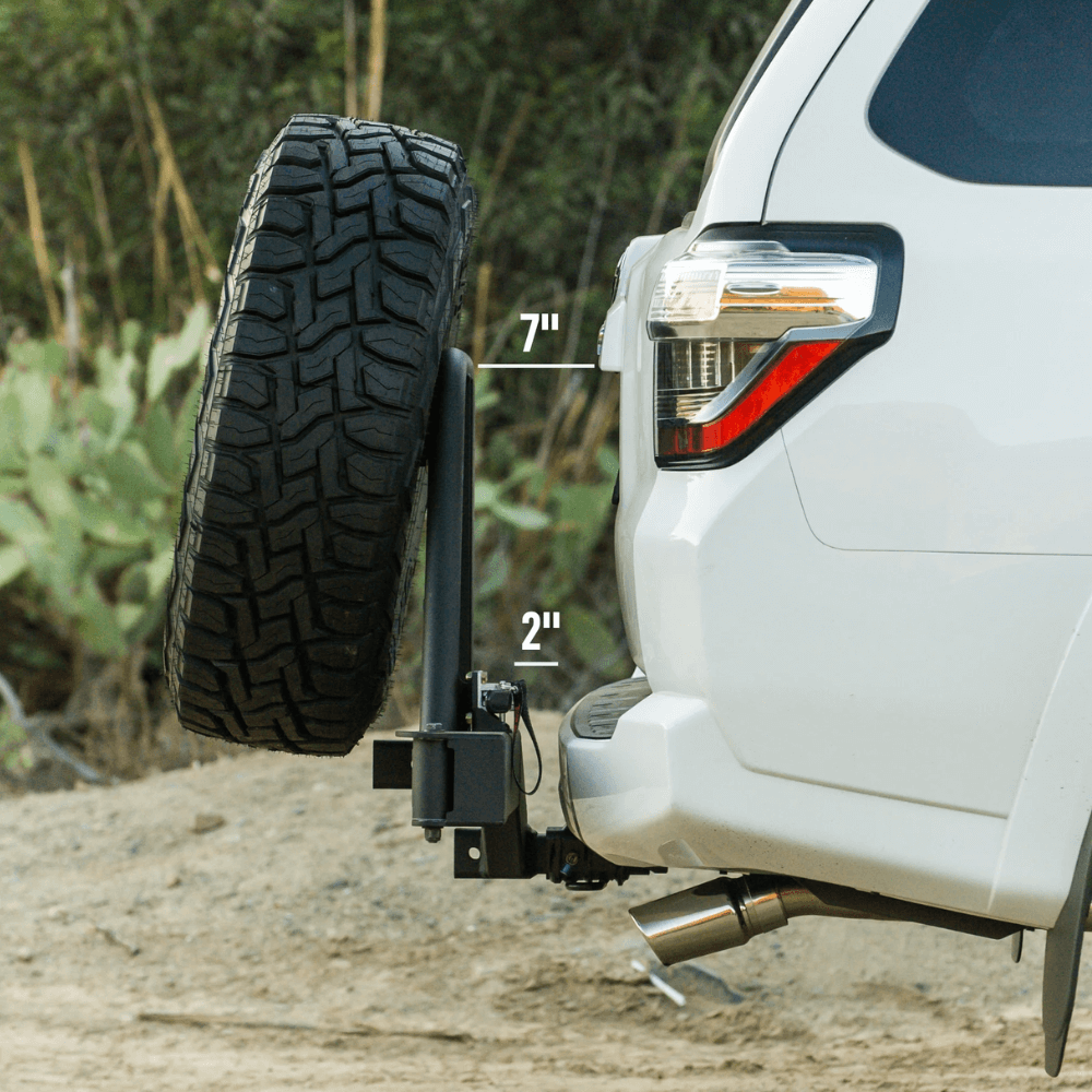 UltraSwing Short Fit Spare Tire Hitch Mount Yota Force