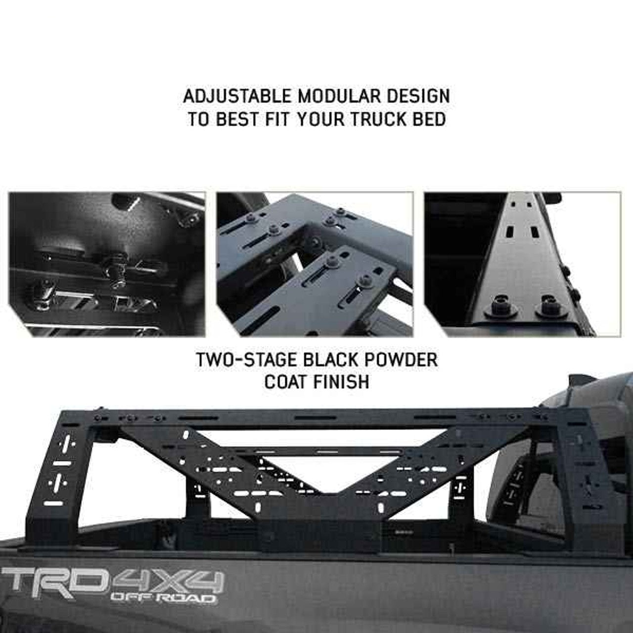 Universal Mid Height Rack for Pick Up Trucks – Yota Force