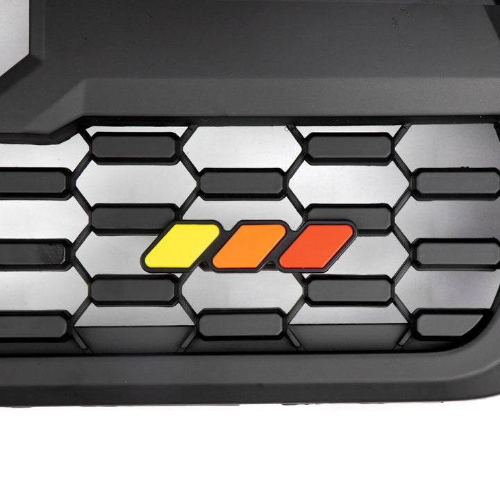 Tri-Color Grille Badge Emblem