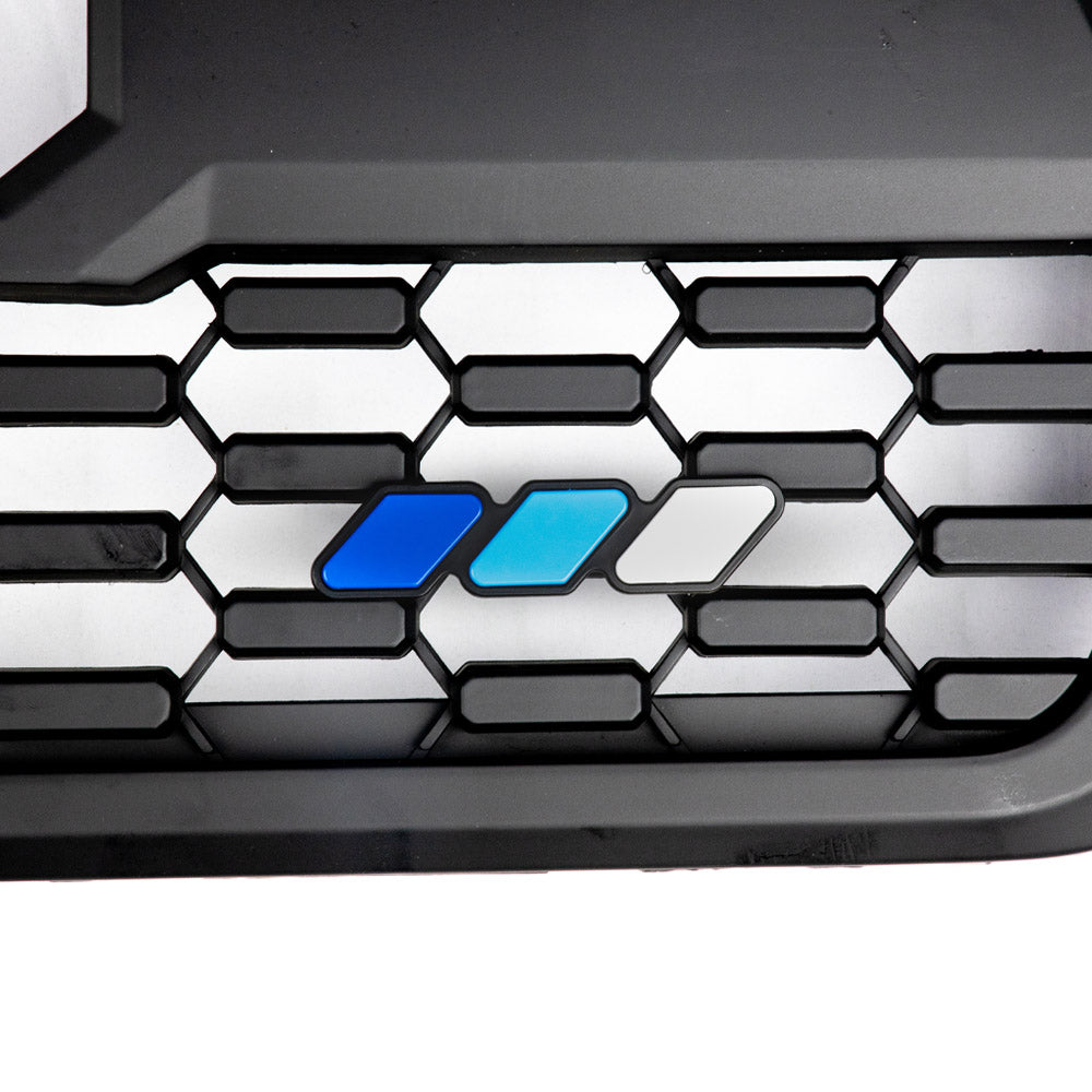 Tri-Color Grille Badge Emblem