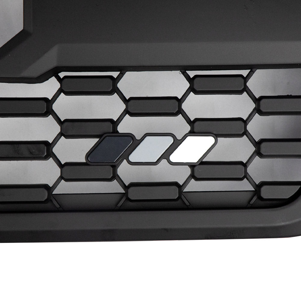 Tri-Color Grille Badge Emblem