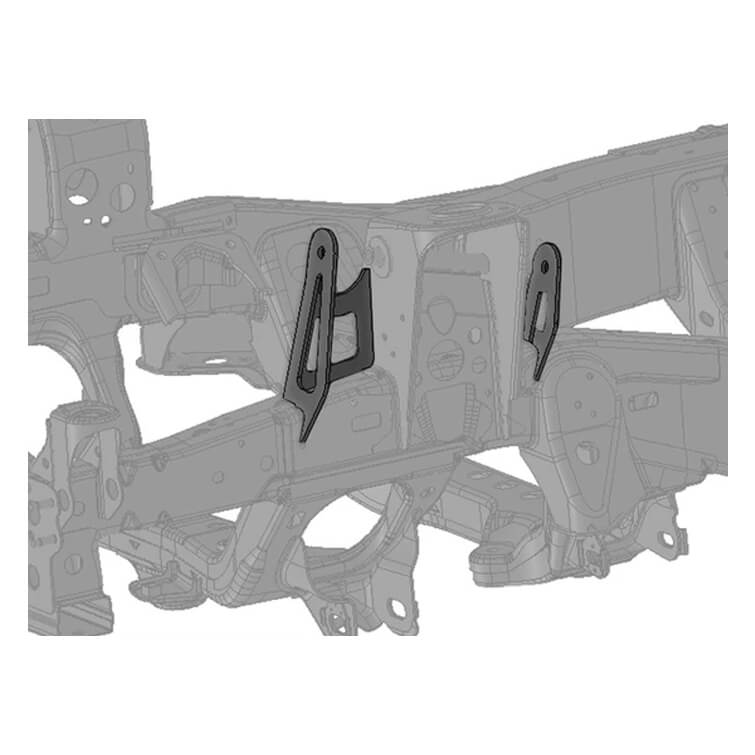 Upper Arm Double Shear Kit Fits 2005-2023 Toyota Tacoma