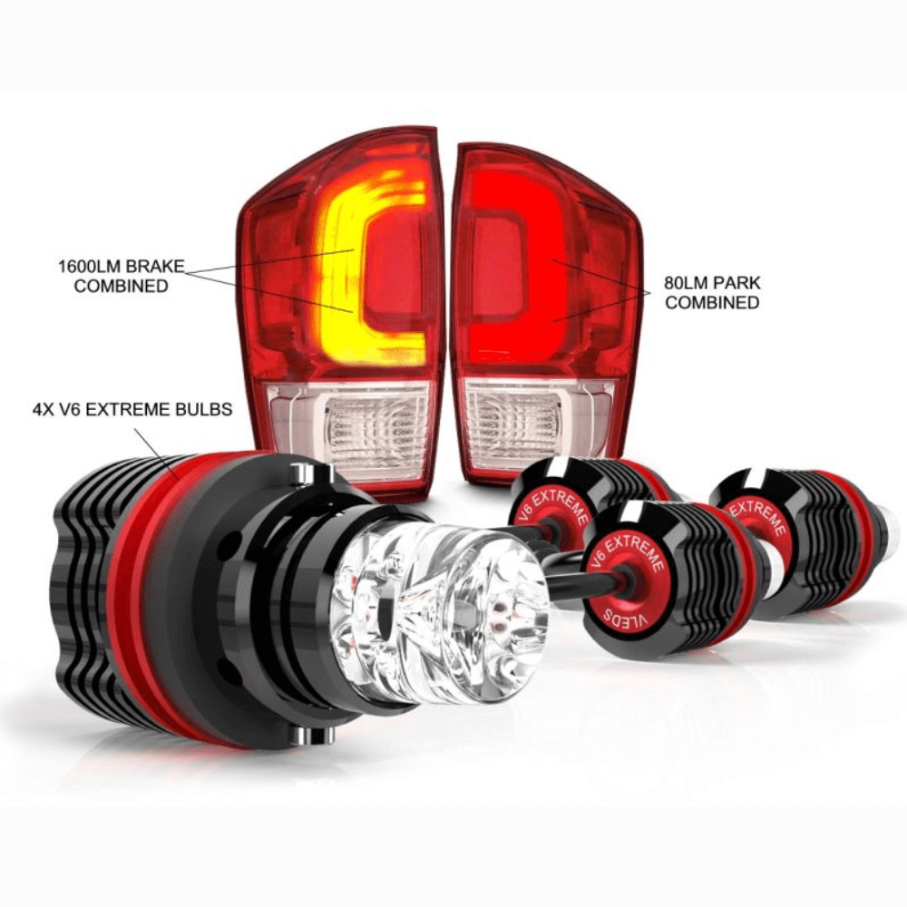 V6 Extreme VTails Fits 2016-2023 Toyota Tacoma