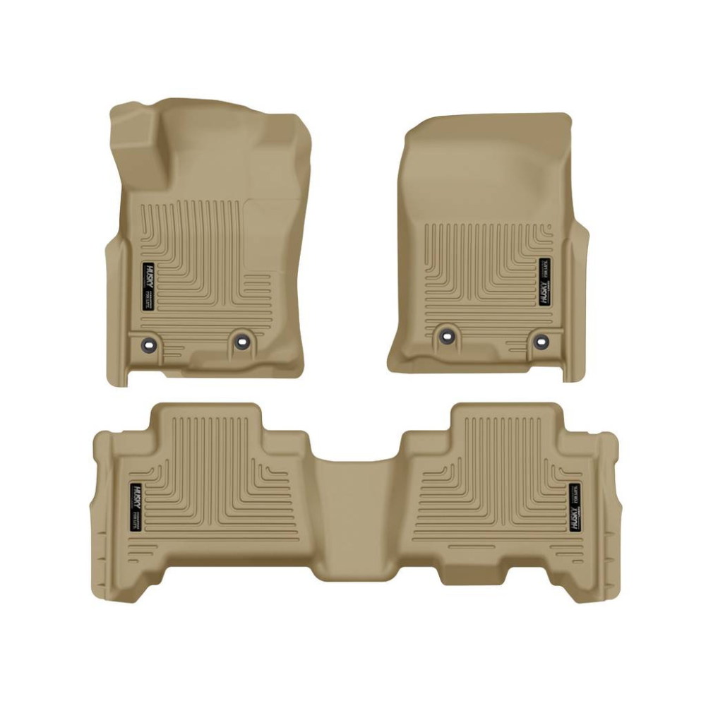 WeatherBeater Husky Floor Liners Fits 2010-2024 Toyota 4Runner