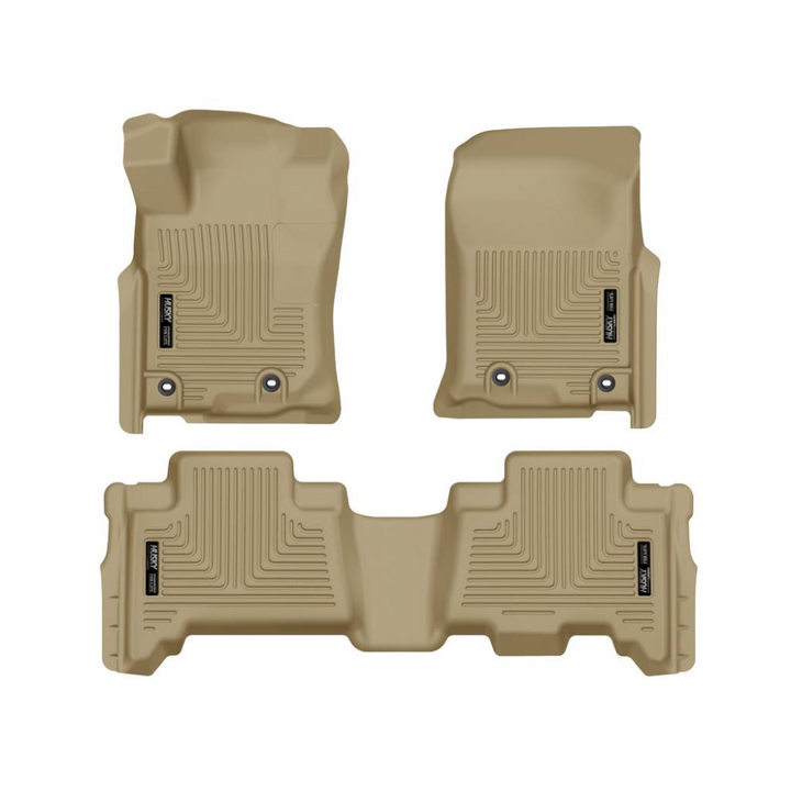 WeatherBeater Husky Floor Liners Fits 2010-2024 Toyota 4Runner