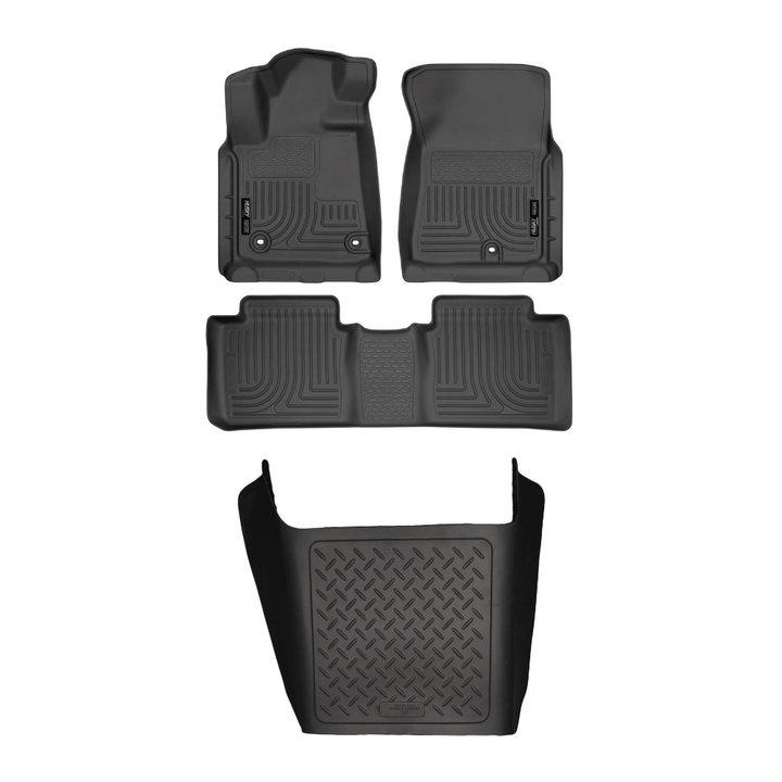 Weatherbeater Floor Liners fits 2007-2021 Toyota Tundra Double Cab