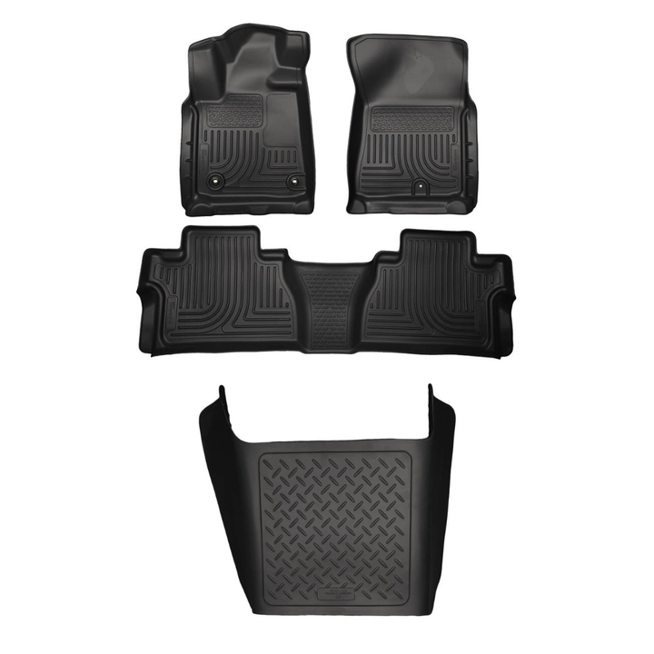 Weatherbeater Floor Liners fits 2007-2021 Toyota Tundra CrewMax
