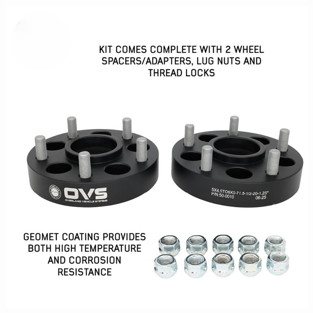 Wheel Spacer/Adapters Fits 2001-2023 Toyota Tacoma