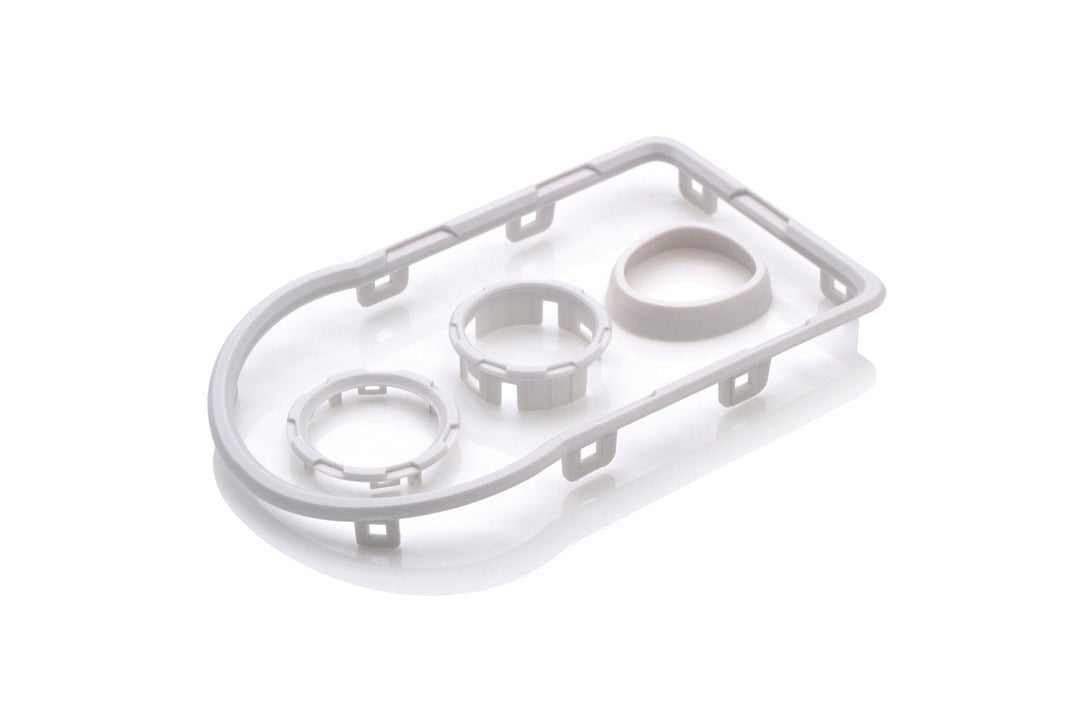 Interior Chrome Delete Kit Fits 2016-2023 Toyota Tacoma