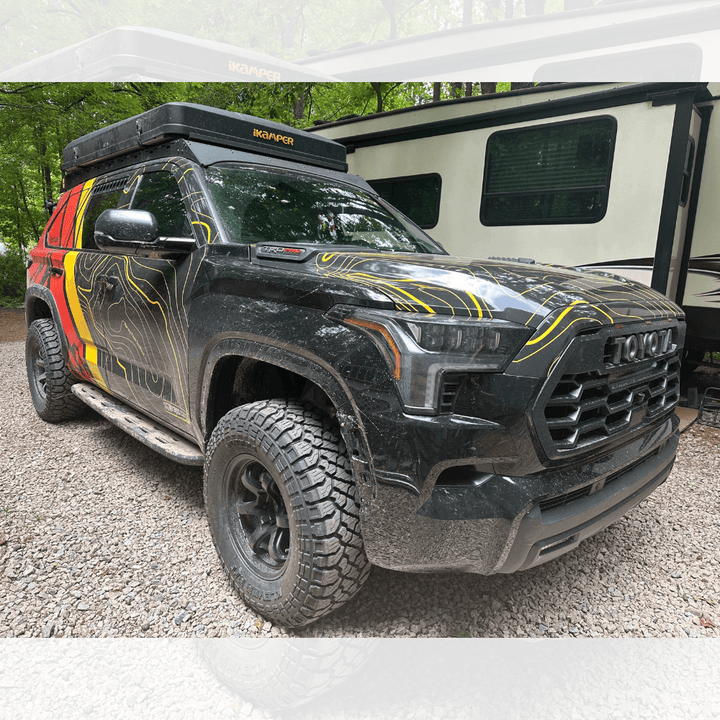 Window Vents Fits 2023+ Toyota Sequoia