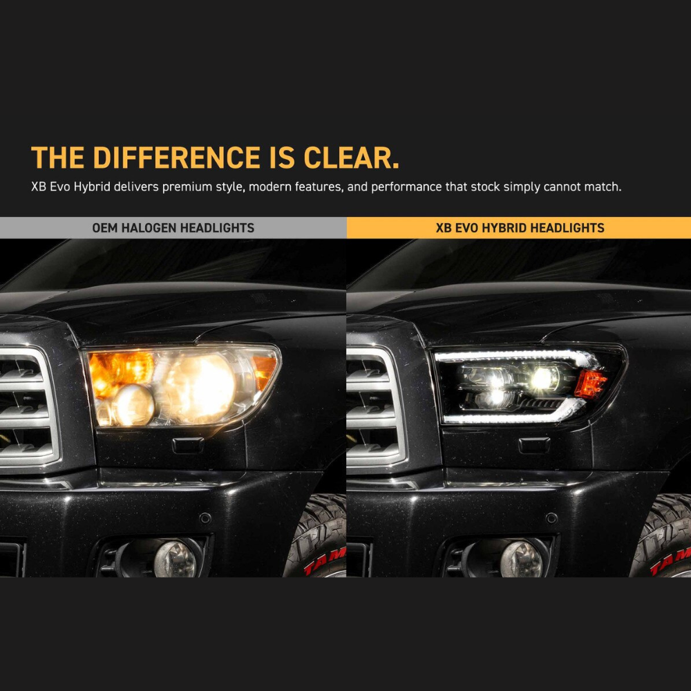 XB Evo Hybrid LED Headlights fits 2008-2017 Toyota Sequoia