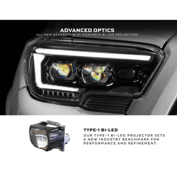 XB Evo Hybrid LED Headlights fits 2016-2023 Toyota Tacoma