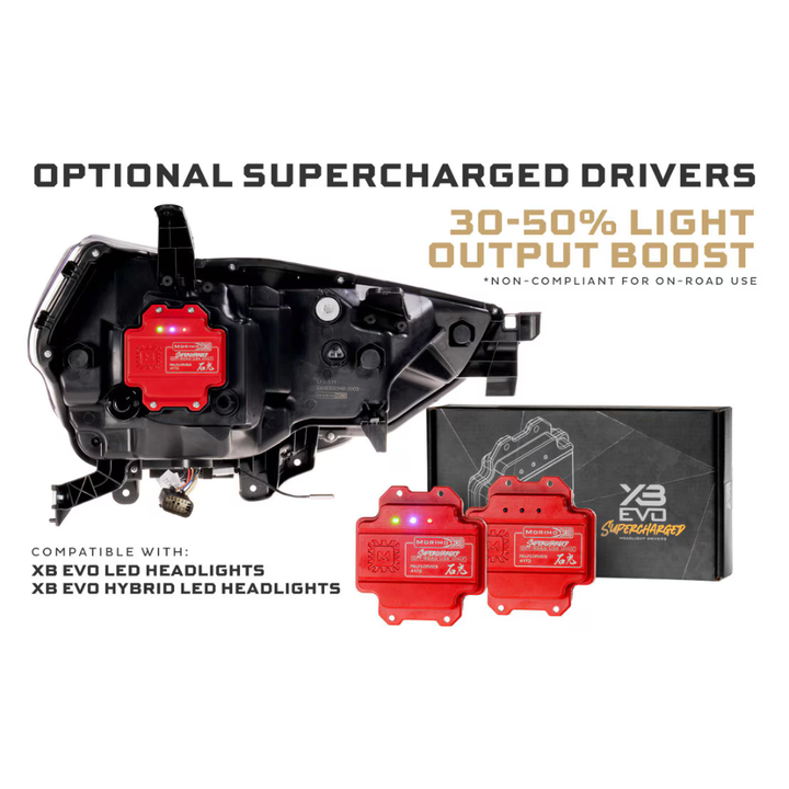 XB Evo LED Headlights fits 2014-2024 Toyota 4Runner