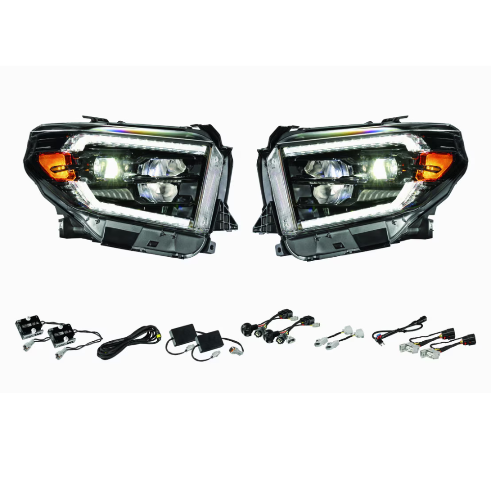 XB Evo Hybrid LED Headlights for 2014-2021 Toyota Tundra