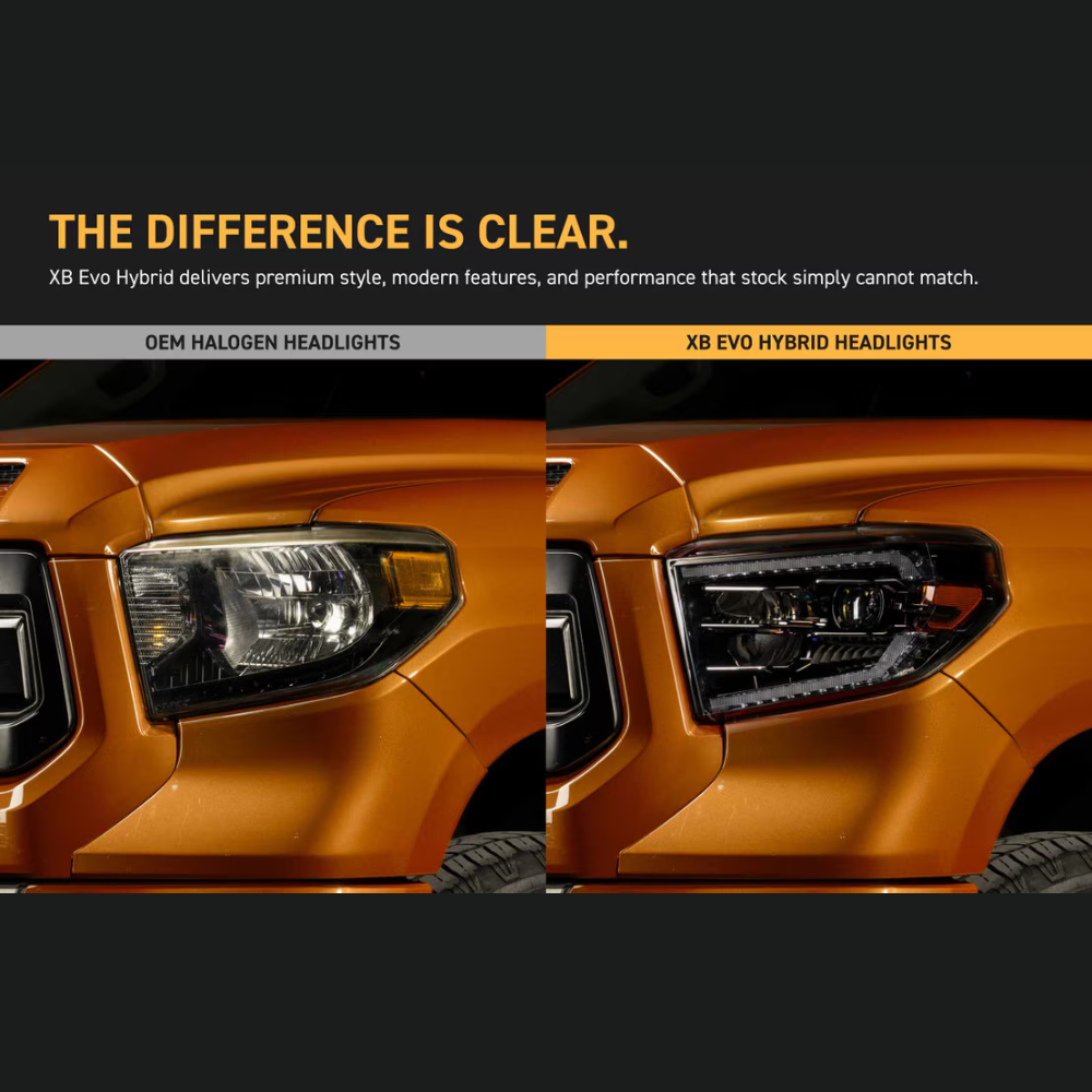 XB Evo Hybrid LED Headlights for 2014-2021 Toyota Tundra