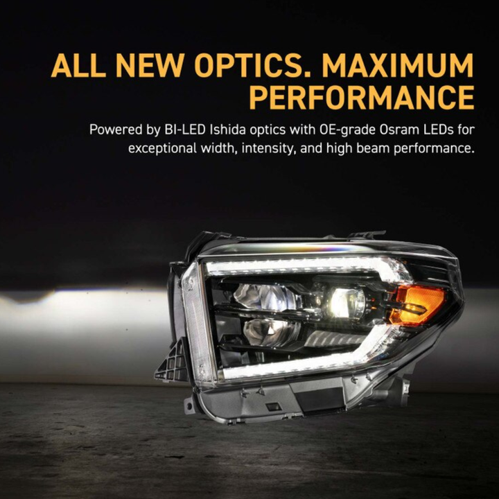 XB Evo Hybrid LED Headlights for 2014-2021 Toyota Tundra