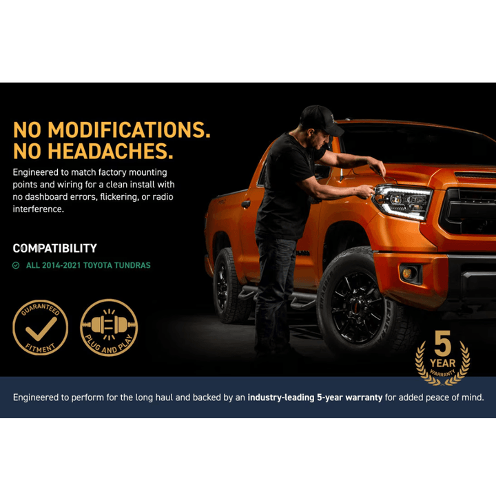 XB Evo LED Headlights for 2014-2021 Toyota Tundra
