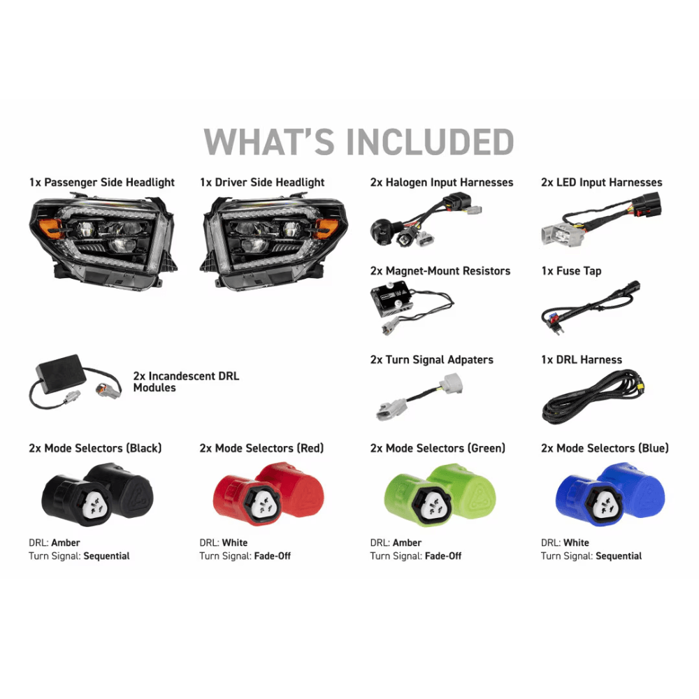 XB Evo LED Headlights for 2014-2021 Toyota Tundra