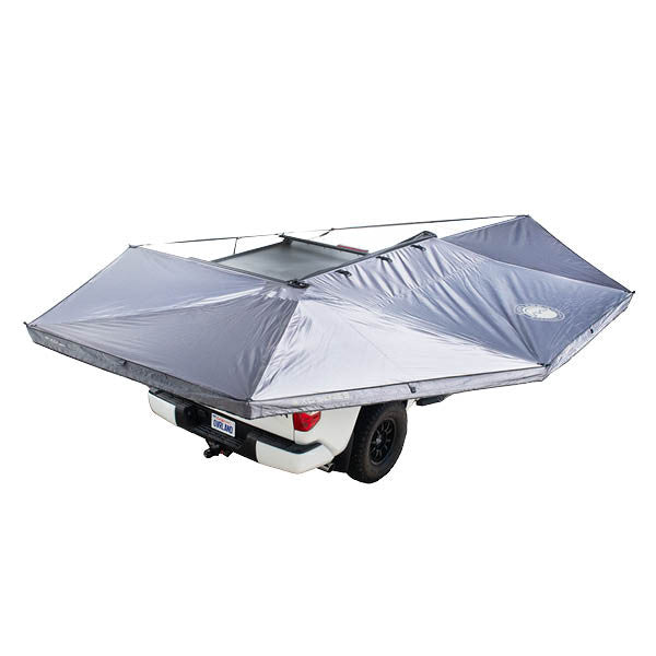 XD Nomadic 270 - Awning W/Lights & Black Out Grey Hex, Black Trim & Black Travel Cover