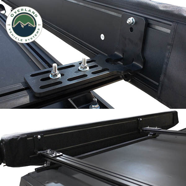 XD Nomadic 270 - Awning W/Lights & Black Out Grey Hex, Black Trim & Black Travel Cover
