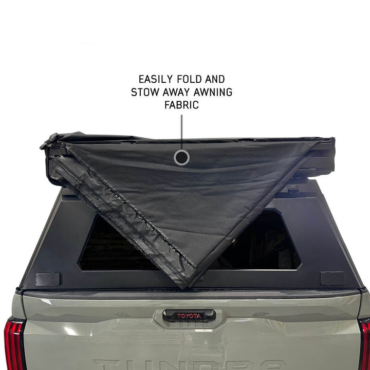 XD Nomadic 315 Degree Awning - Black Fabric and Travel Cover